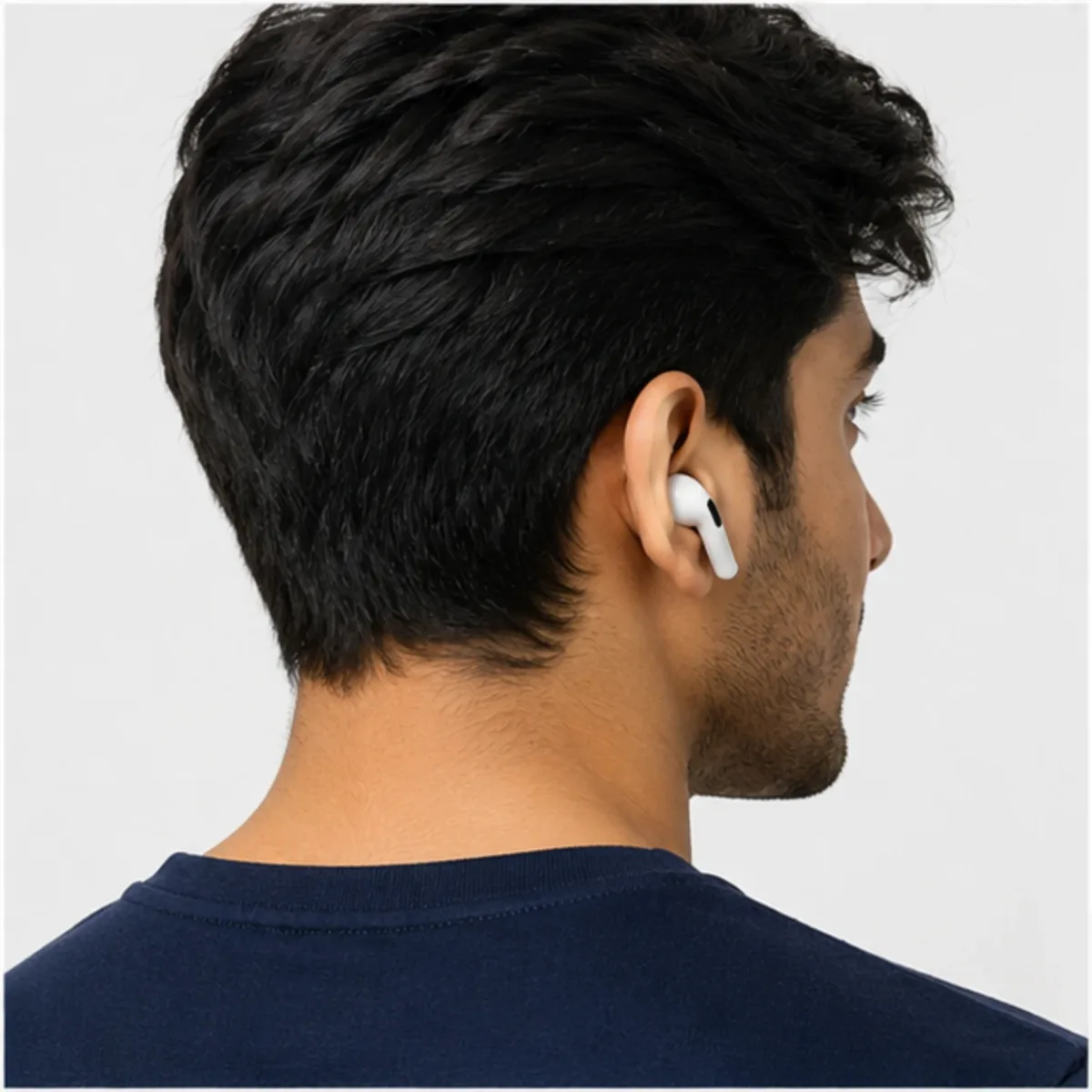Premium True Wireless Bluetooth Earbuds with Charging Case – White