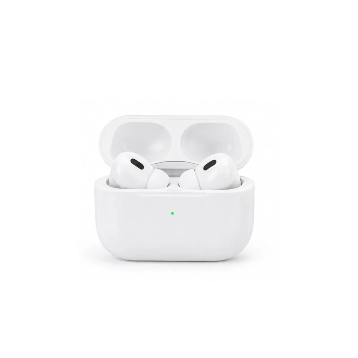 Wireless TWS Earbuds with Charging Case & USB Charging Cable – White
